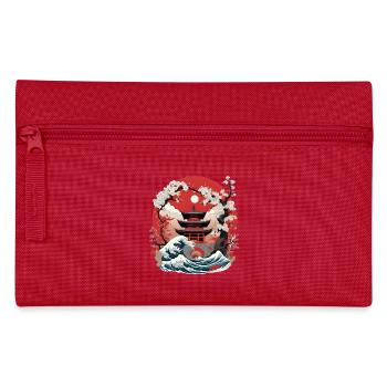torii japonais - Trousse - rouge - Devant