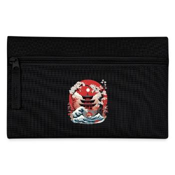 Japanese torii - Pencil Case - black - Front