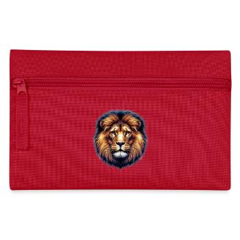 Lion - Pencil Case - red - Front