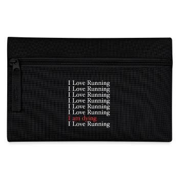 I Love Running - Pencil Case - black - Front