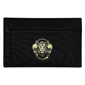 Lion Boxer - Pencil Case - black - Front