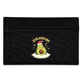 Schlavocado Offiziell Schlafanzug Avocado - Federtasche - Schwarz - Vorne