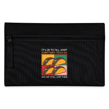 Self-love and a smile - Pencil Case - black - Front