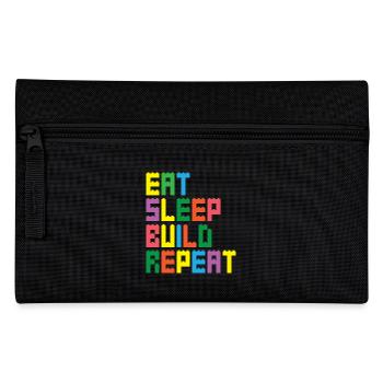 Brick Builder Brick Building Master Builder - Pencil Case - black - Front