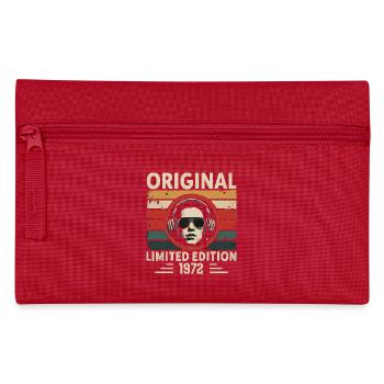 Original 1972 Retro Jubiläum 1972 Jahrgang 1972 - Federtasche - Rot - Vorne