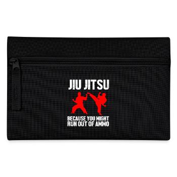 Jiu Jitsu Self Defense - Pencil Case - black - Front