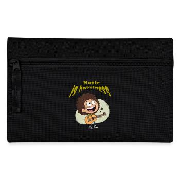 Dessin animé drôle - Trousse - noir - Devant