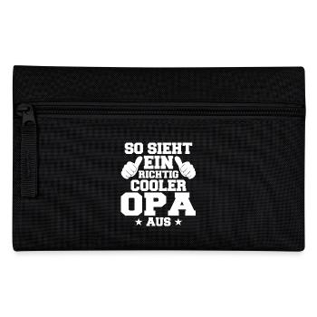 This is what a really cool grandpa looks like - Pencil Case - black - Front