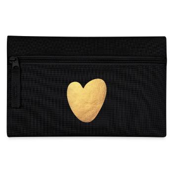 Coeur d’or Yoga Amour Luxe Amour Symbole Mariage - Trousse - noir - Devant