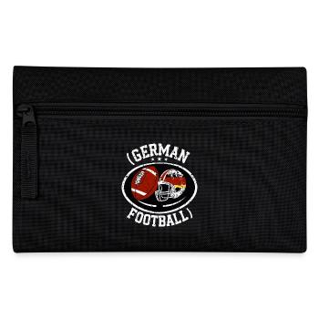 Deutscher Football - Federtasche - Schwarz - Vorne