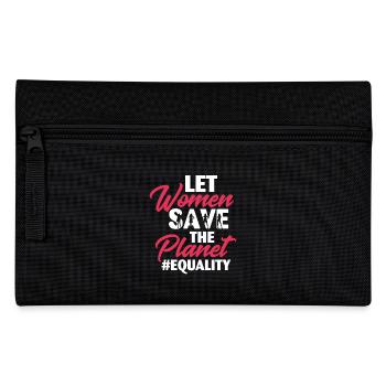 Let Women Save The Planet - Pencil Case - black - Front