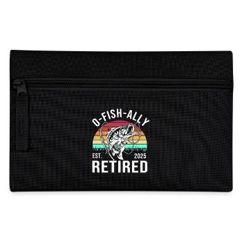 Retirement 2025 Pensioner Pension Pensioner - Pencil Case - black - Front