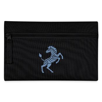 Zebra hooves high art piece silhouette - Pencil Case - black - Front