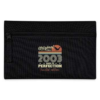 Original 2003 Retro 2003 Geburtstagsgeschenk 2003 - Federtasche - Schwarz - Vorne