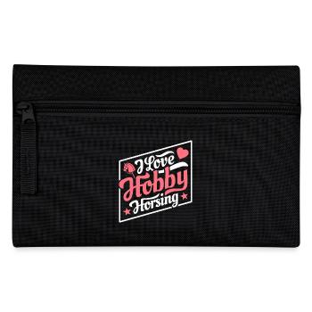 J’aime Hobby Horsing - Coeur - Hobby - Trousse - noir - Devant