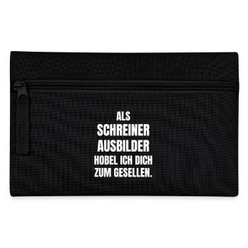 Instructeur de charpentier, je ferai de toi un compagnon. - Trousse - noir - Devant