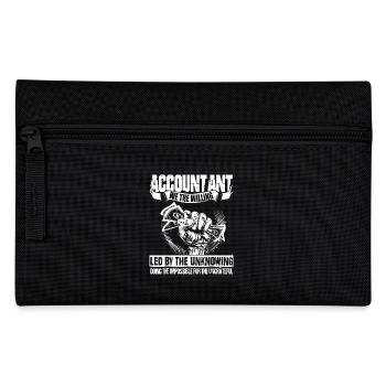 Accountant Led By The Unknown - Pencil Case - black - Front