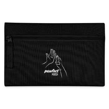 Pawfect Match - besten Mensch Hunde Team - Federtasche - Schwarz - Vorne