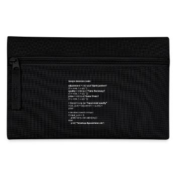 Astronomy Scope Decision Code Telescope - Pencil Case - black - Front