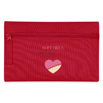 Chemise douce pour filles qui ne mendie pas – Méchante féminine - Trousse - rouge - Devant