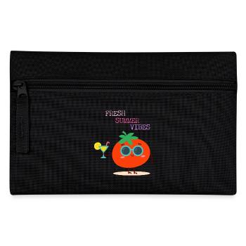 Cocktail Tomato - Fresh Summer Vibes - Gift - Pencil Case - black - Front