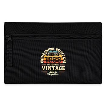 August 1988 Birthday August 1988 - August 1988 - Pencil Case - black - Front