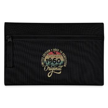 65th birthday September 1960 - 65 years old - Pencil Case - black - Front