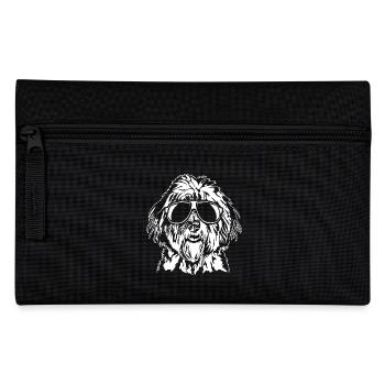 Bobtail Cool Chien Chiens Portrait Wilsigns - Trousse - noir - Devant