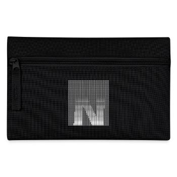 Letter N, Name, der Buchstabe N - Federtasche - Schwarz - Vorne