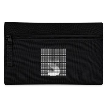 Letter S, name, the letter S - Pencil Case - black - Front