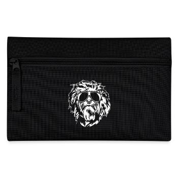 Lunettes de soleil havanais cool chien portrait Wilsigns - Trousse - noir - Devant