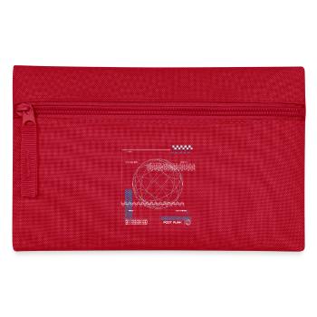 New Wave Music - Futuristic Globe Digital Art - Pencil Case - red - Front