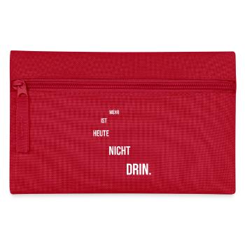Dicton motivant - Trousse - rouge - Devant