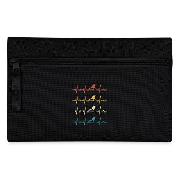  Retro Heartbeat Hockey  - Trousse - noir - Devant