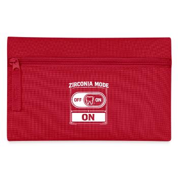 Dental Technician – Zirconia Mode - Pencil Case - red - Front