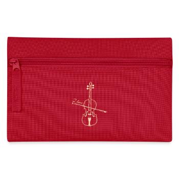 I Love Violin Violin - Classical Music Gift - Pencil Case - red - Front