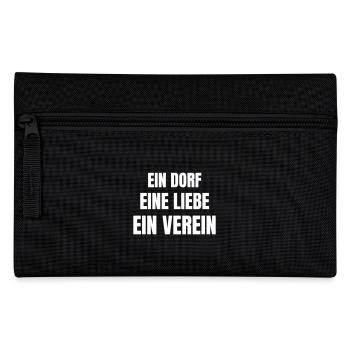 One village, one love, one club. - Pencil Case - black - Front