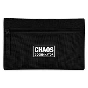 Chaos Coordinator Genie beherrscht chaos Mama Papa - Federtasche - Schwarz - Vorne