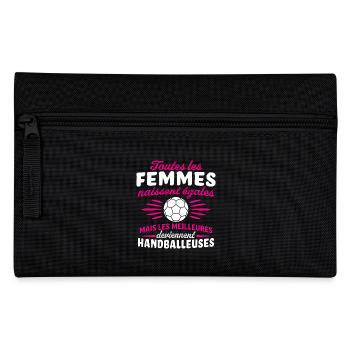 les meilleures deviennent handballeuses - Trousse - noir - Devant