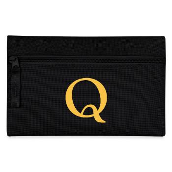 Q - Federtasche - Schwarz - Vorne