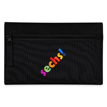 SECHS 6 JAHRE 6. GEBURTSTAG - Federtasche - Schwarz - Vorne