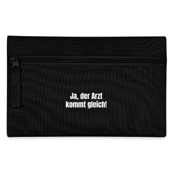 , le médecin arrive bientôt ! - Trousse - noir - Devant