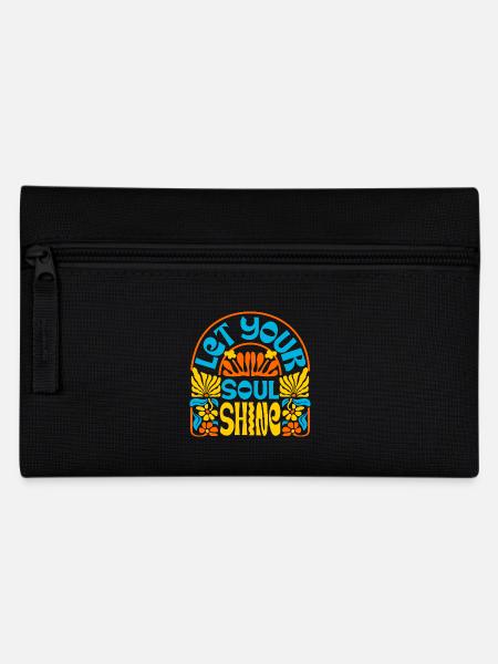 Summer retro art - Pencil Case - black