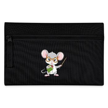 Petite souris intelligente enseignante avec un pointeur - Trousse - noir - Devant