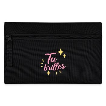 Tu brilles positif Kawaii - Trousse - noir - Devant