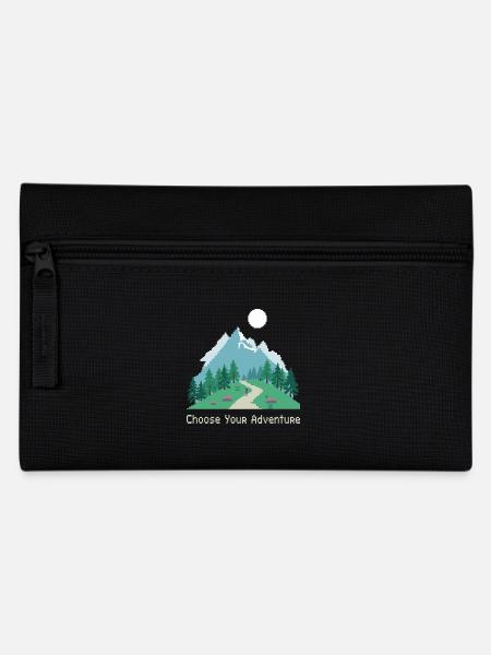 Retro Gaming Abenteuer - Federtasche - Schwarz