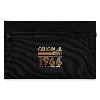 1966 Vintage Vintage Retro Birthday Gift - Pencil Case - black - Front