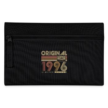 1996 Vintage Vintage Retro Birthday Gift - Pencil Case - black - Front