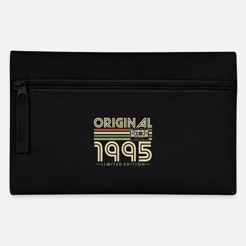 Original 1995 Vintage Vintage Anniversaire Rétro - Trousse - noir