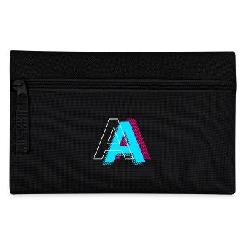 Pop Art Buchstabe A Geschenk - Federtasche - Schwarz - Vorne